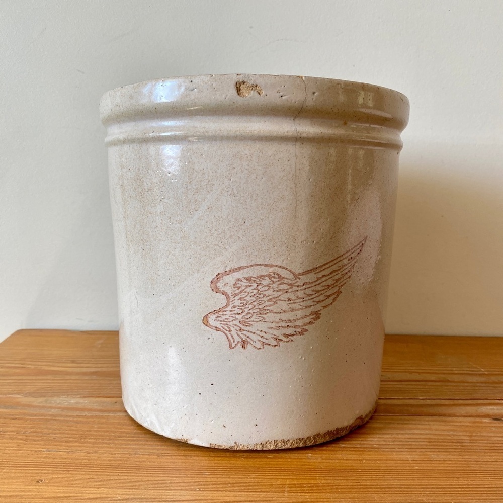 Antique Red Wing Stoneware Crock Minnesota